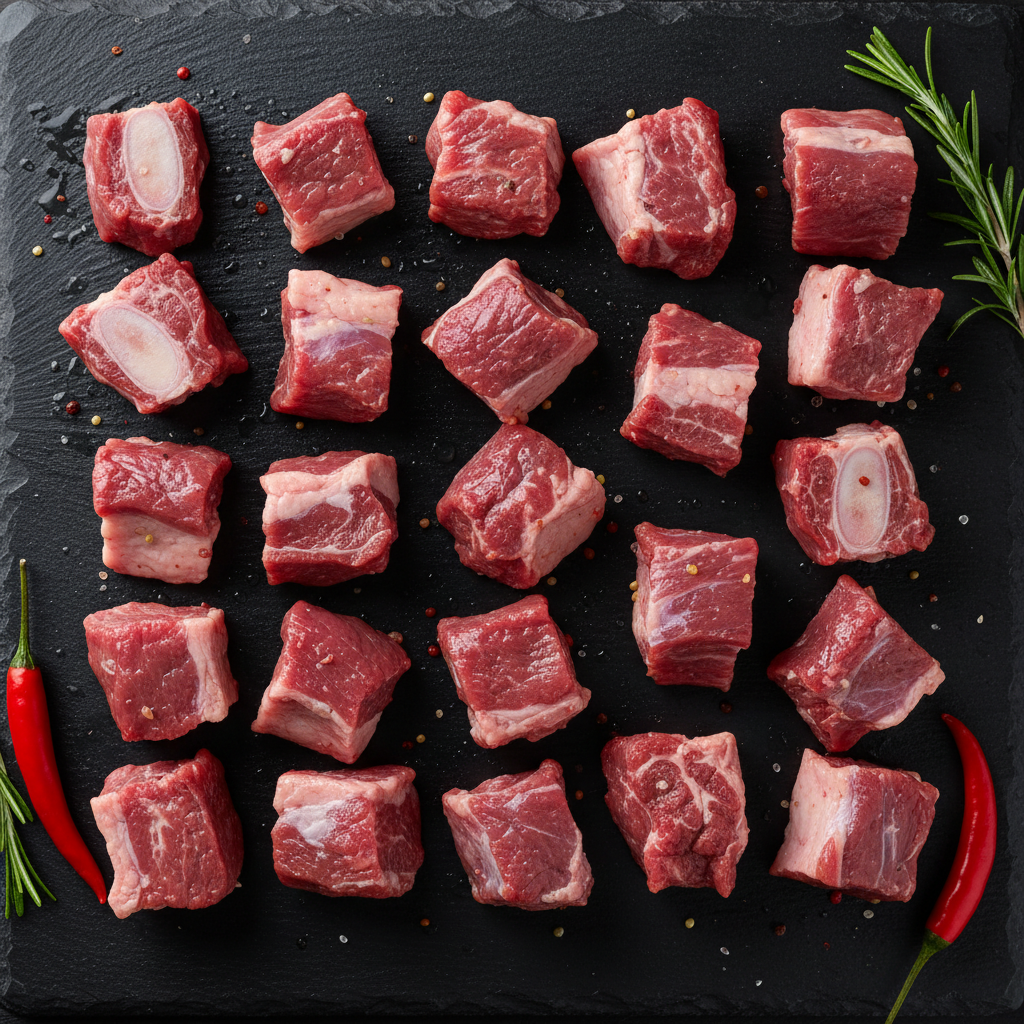 Premium Fresh Goat Meat (Halal Available)